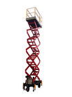 El móvil de elevación de la altura el 16m Scissor capacidad de cargamento de la plataforma de trabajo de antena de la elevación hidráulica de la elevación 300Kg