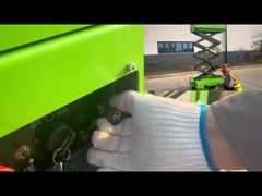 3.9M ALTAZÓN DE LA PLATAFORMA Capacidad de carga 240 kg MINI MODELO PLATAFORMA de trabajo aéreo totalmente eléctrico