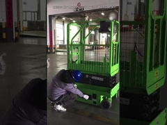 3.9M ALTAZÓN DE LA PLATAFORMA Capacidad de carga 240 kg MINI MODELO PLATAFORMA de trabajo aéreo totalmente eléctrico