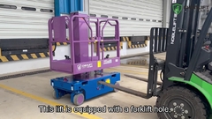 MD390-2 Elevador vertical automotor totalmente eléctrico sin aceite