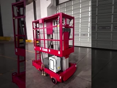 Plataforma de trabajo aéreo de 10 metros de altura de doble mástil