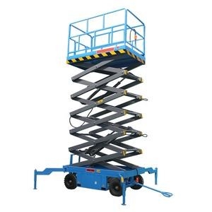 AC380V 500 kg Elevador hidráulico móvil de 16 m de altura de trabajo