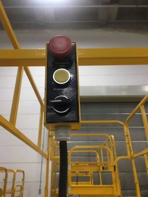 6m Alturas de plataforma Manual de empuje de tijeras semielectricas elevación de 1000Kg Capacidad de carga