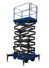 11 metros de plataforma de la elevación hidráulica Scissor la tabla de elevación para el trabajo aéreo con el dispositivo de protección de la seguridad de la sobrecarga