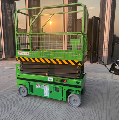 MX580S 5.8M ALTAZÓN de la plataforma 230KG Capacidad de carga totalmente eléctrica autopropulsada elevador de tijeras