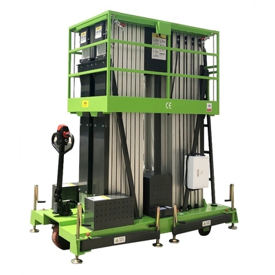 funcionamiento multi de la capacidad de cargamento del palo 150Kg de la plataforma aérea de aluminio de la tabla de elevación de los 20m constantemente