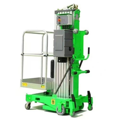 plataforma de trabajo aéreo portátil ligera 120Kg para cargar/que descarga el camión