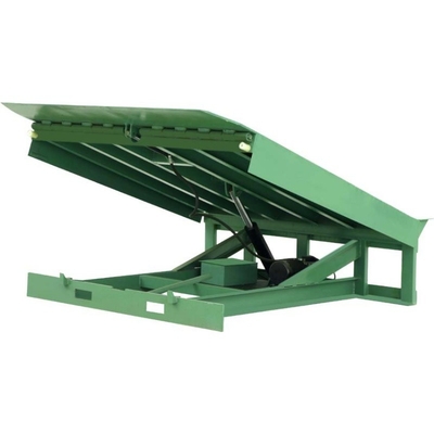 Rampa fija eléctrica del embarcadero para el envase que carga 6000Kg, gama de trabajo de ±300mm