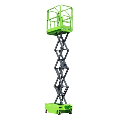 Compact and Powered Mini Scissor Lift with 3.9m Platform Height and 240kg Load for Performance