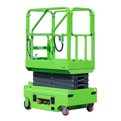 Compact and Powered Mini Scissor Lift with 3.9m Platform Height and 240kg Load for Performance