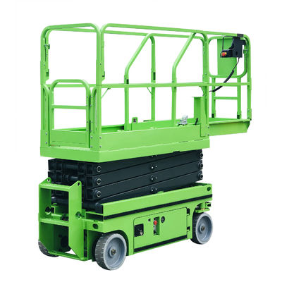 5.9m Work Height 240kg Load Mini Electrical Self Propelled Scissor Lift for Warehouse