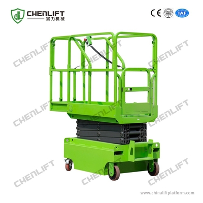 Mini Mobile Scissor Lift 3 Meters High 240kg Loading Capacity Easy Operation