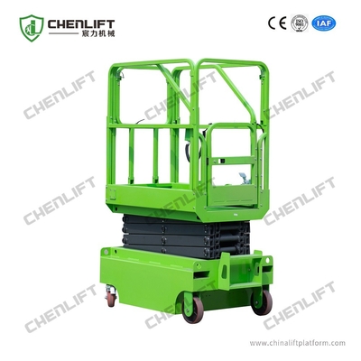 La capacidad de carga 240kg de MK390 los 3.9m Scissor tipo de la plataforma de trabajo el mini con la corriente continua