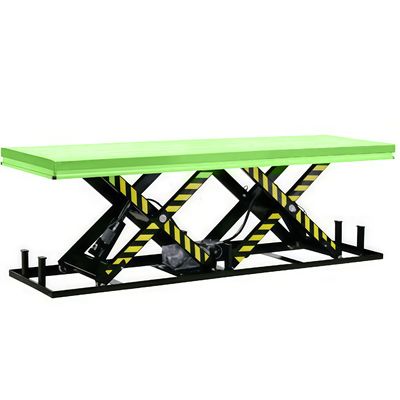 Tela de elevación de carga hidráulica en tándem horizontal