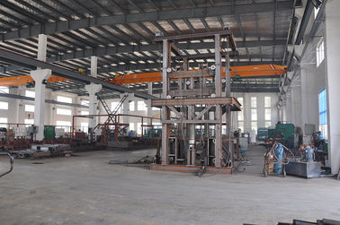 Ahorre el elevador del carril de guía de la capacidad de carga del espacio los 4M Lifting Height 2000Kg para el taller de la estructura de acero
